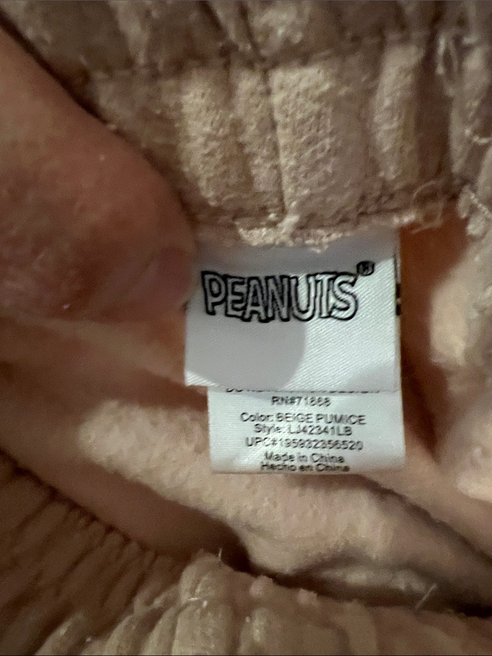 Peanuts Snoopy Woodstock Sweats M 7/9 - Picture 5 of 6